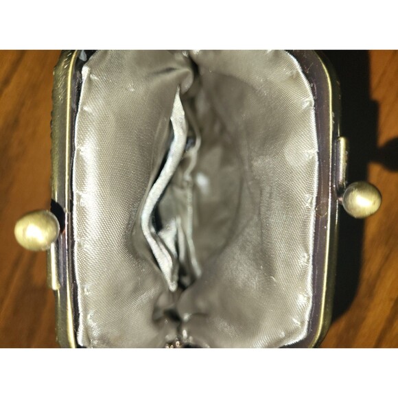 Moni Couture Vintage Embroided Embellished Clutch Handbag - Picture 10 of 13